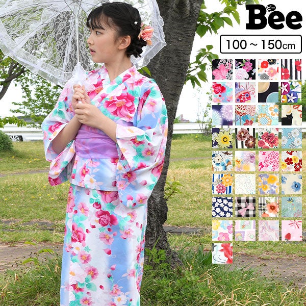 大人顔負けのキッズ浴衣！新柄も登場