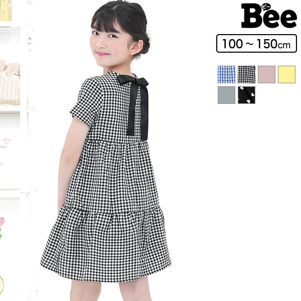 ティアードリボンワンピース | 子供服Bee