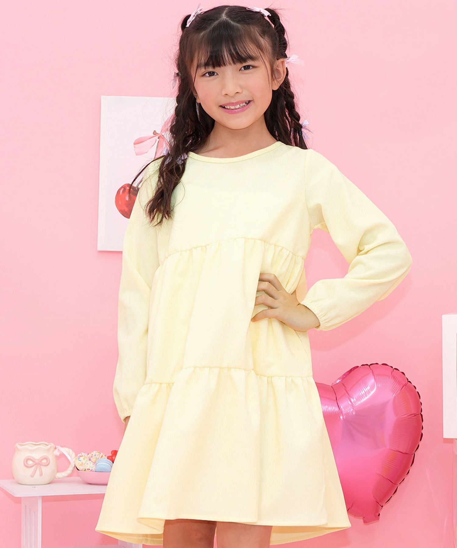 コーデュロイ風ワンピース | 子供服Bee