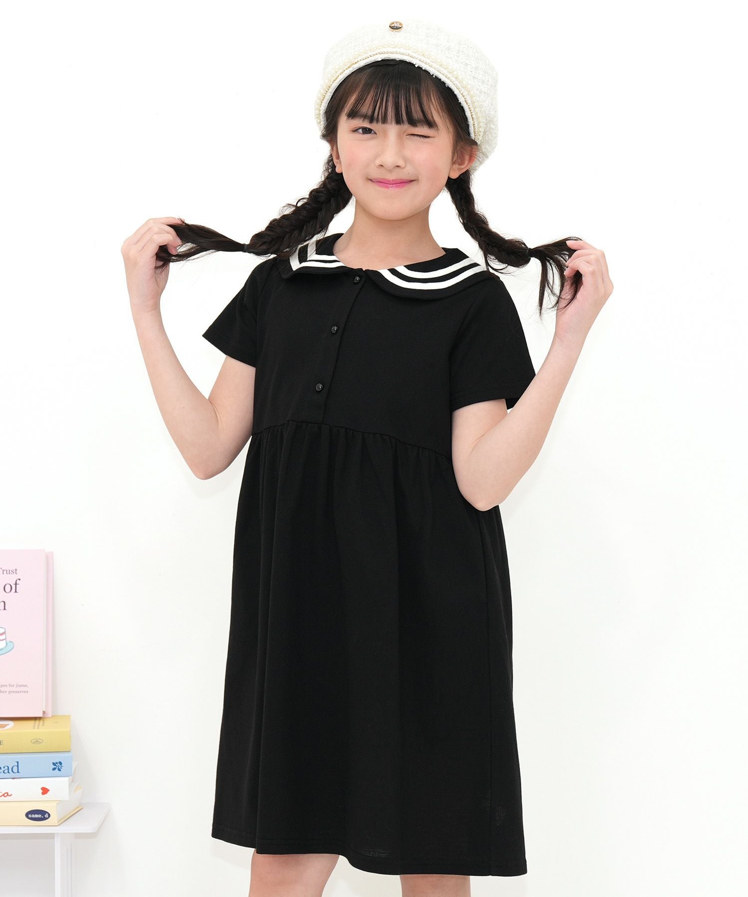 TIME SALE】【26年SS新色】セーラーワンピース | 子供服Bee