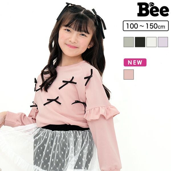 リボン付きトップス