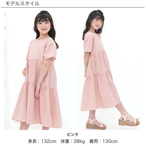 26年SS新色】ティアードワンピース | 子供服Bee